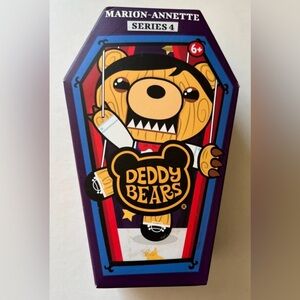 Deddy Bears Series 4 Marion Annette. Stuffed Teddy Bear. Coffin. Brand New